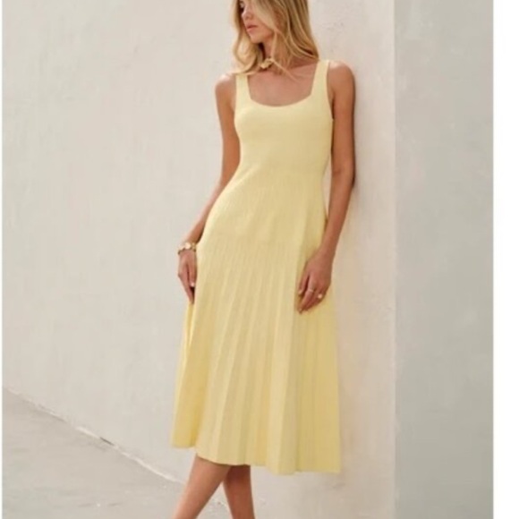 Commence Square-Neck Ribbed Knit Dress - Picture 5 of 5